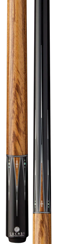 Lucasi Professional OD Series Zebrawood Uni-Loc Play Cue - Image 5