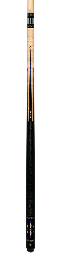 McDermott 50th Anniversary Series Birdseye Maple with Blue River Agate Points Cue with i-2 Shaft and Commemorative 1x1 Case - Image 7