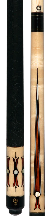 McDermott 50th Anniversary Series Birdseye Maple with Cocobolo Points Cue with G-Core Shaft and Commemorative 1x1 Case - Image 5