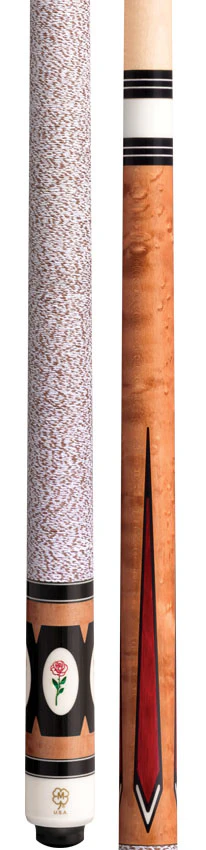 McDermott 50th Anniversary Series Birdseye Maple with Liberty Wood Points Cue with Standard Maple Shaft and Commemorative 1x1 Case - Image 5
