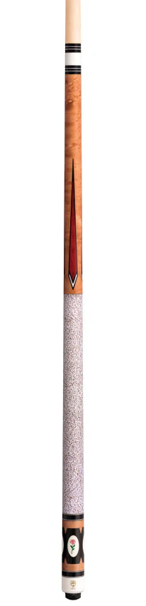 McDermott 50th Anniversary Series Birdseye Maple with Liberty Wood Points Cue with Standard Maple Shaft and Commemorative 1x1 Case - Image 7