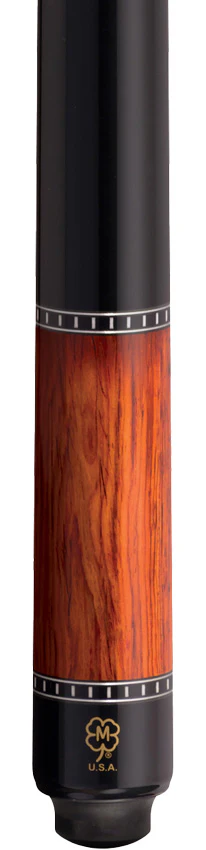 McDermott 50th Anniversary Series Cocobolo with Ebony Points Cue with G-Core Shaft and Commemorative 1x1 Case - Image 2