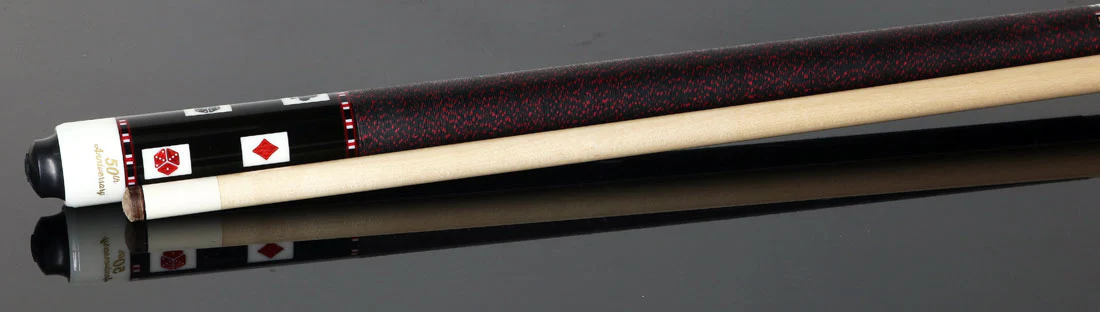 McDermott 50th Anniversary Series Curly Maple with Ebony Points Cue with all Maple Shaft and Commemorative 1x1 Case - Image 6