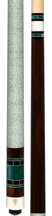 McDermott 50th Anniversary Series Zircote with Green Pearl Play Cue with G-Core Shaft and Commemorative 1x1 Case - Image 5