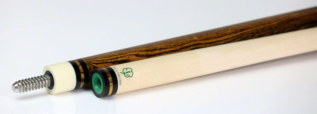 McDermott H Series Bocote and Maple No Wrap Pool Cue - H1351 - Image 4