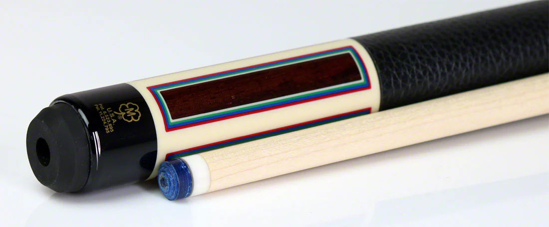McDermott Rosewood Forearm with Bone Urethane Points Pool Cue - H1454 - Image 3