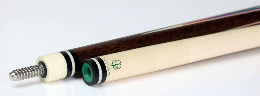 McDermott Rosewood Forearm with Bone Urethane Points Pool Cue - H1454 - Image 4