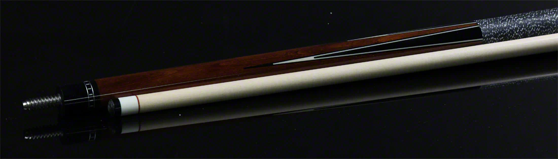McDermott H Series Cocobolo with Black and White Points Pool Cue - H751 - Image 5