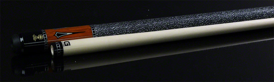McDermott H Series Cocobolo with Black and White Points Pool Cue - H751 - Image 6
