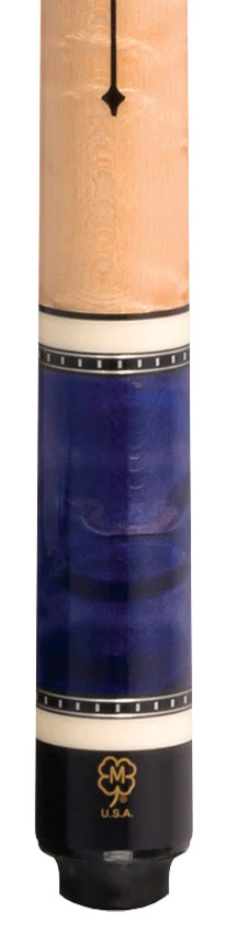McDermott G Core Series Purple Stained Maple with Maple Handle No Wrap Play Cue - Image 3