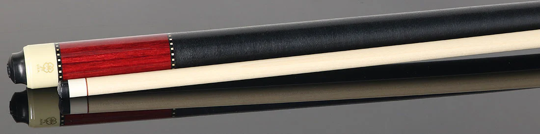 McDermott Gray-Stained Birdseye Maple and Dymondwood Cue of the Month with G-Core Shaft - Image 3