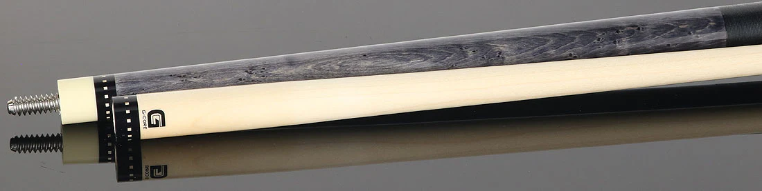 McDermott Gray-Stained Birdseye Maple and Dymondwood Cue of the Month with G-Core Shaft - Image 4