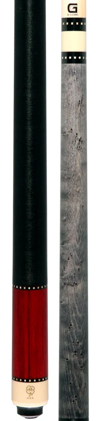 McDermott Gray-Stained Birdseye Maple and Dymondwood Cue of the Month with G-Core Shaft - Image 5