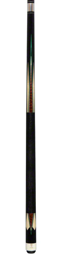 McDermott H Series Black with Snakewood and Maple Points Pool Cue - H1752 - Image 3