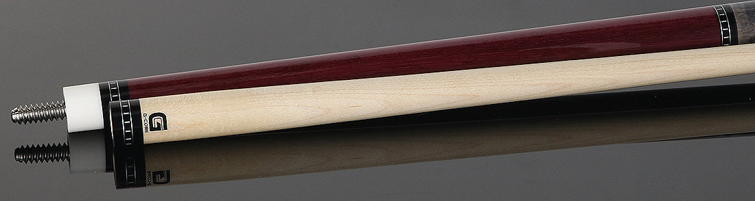 McDermott Purpleheart with Gray Maple No Wrap Cue of the Month with G-Core Shaft - Image 4
