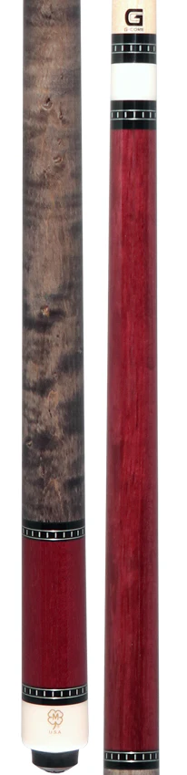 McDermott Purpleheart with Gray Maple No Wrap Cue of the Month with G-Core Shaft - Image 5