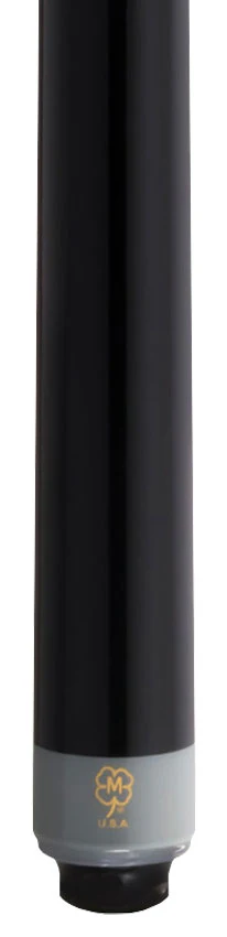McDermott Select Series Black Painted Maple No Wrap Pool Cue with Defy Carbon Fiber Shaft - Image 2