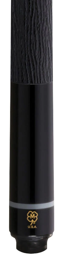McDermott Select Series Black Urethane with Gray Points Pool Cue with Defy Carbon Fiber Shaft - Image 4