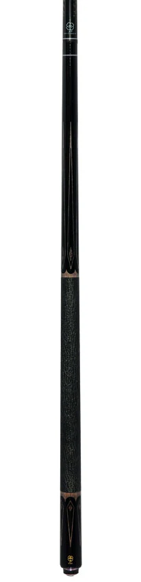 McDermott Select Series Black Urethane with Light Gray-Stained Maple Points Pool Cue and Defy Carbon Fiber Shaft - Image 6