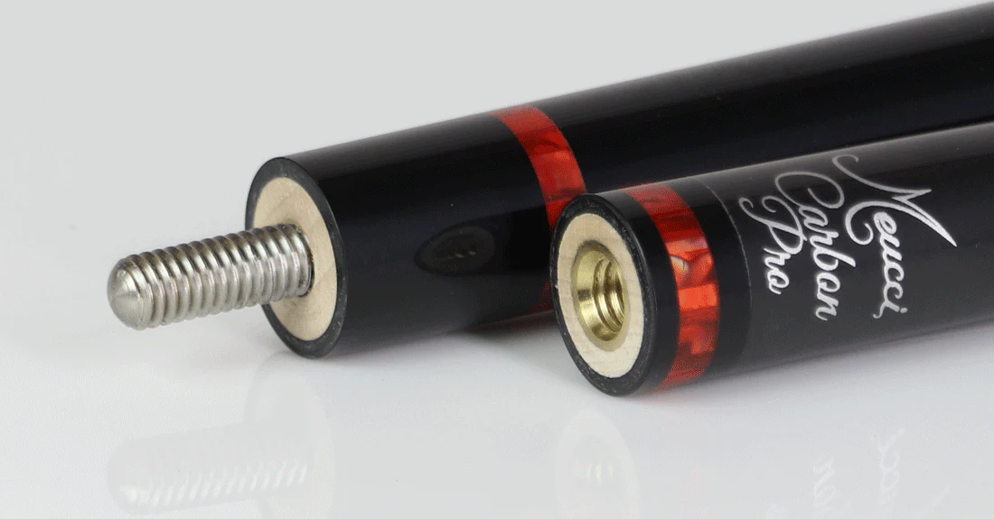 Meucci BMC Glass Rose Pool Cue with Carbon Shaft - BMCGRC - Image 4