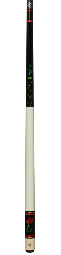 Meucci BMC Glass Rose Pool Cue with Carbon Shaft - BMCGRC - Image 6