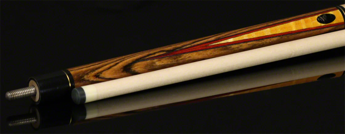 Meucci All Natural Wood Series Bocote Pool Cue - ANW2 - Image 2