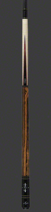 Meucci All Natural Wood Series Birdseye Maple and Bocote Wrapless Pool Cue with Carbon Shaft - ANW3C - Image 4