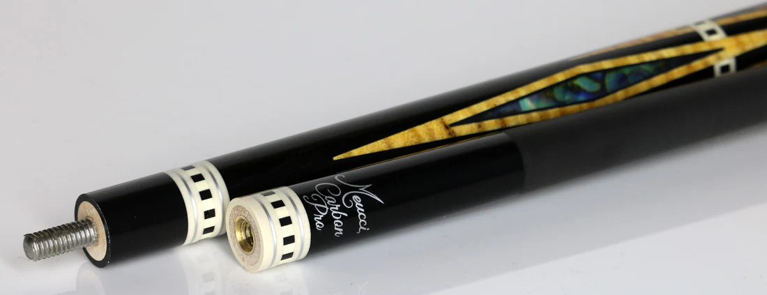 Meucci BMC Ebony Diamond Limited Cue with Carbon Shaft - BMCDEBONYC - Image 2
