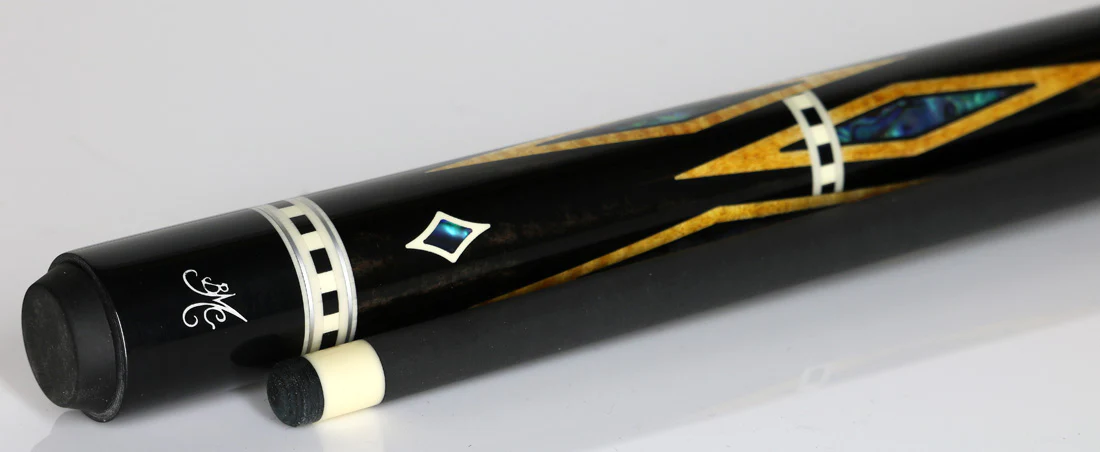 Meucci BMC Ebony Diamond Limited Cue with Carbon Shaft - BMCDEBONYC - Image 3