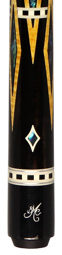 Meucci BMC Ebony Diamond Limited Cue with Carbon Shaft - BMCDEBONYC - Image 4