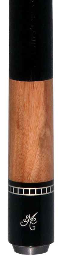 Meucci Exotic Wood Series Marblewood Pool Cue with Lizard Leather Wrap and Carbon Shaft - EWSMWC - Image 2