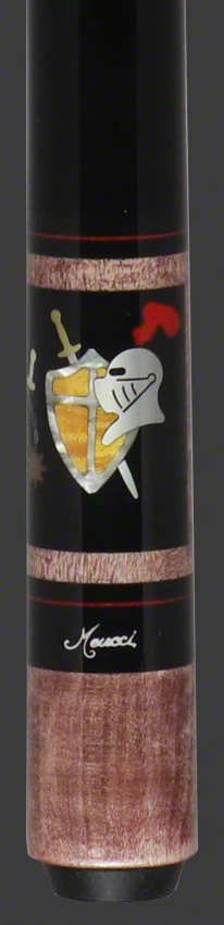 Meucci Hall Of Fame Medieval Burgundy Stained Pool Cue with Pro Shaft - HOF07BURPRO - Image 2