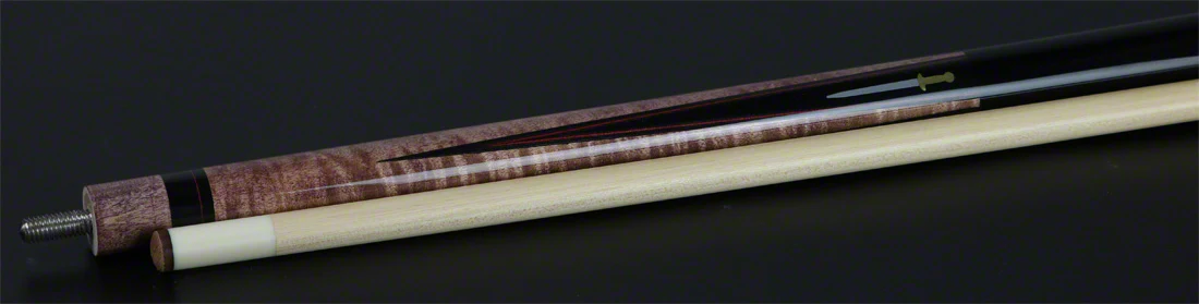 Meucci Hall Of Fame Medieval Burgundy Stained Pool Cue with Pro Shaft - HOF07BURPRO - Image 5