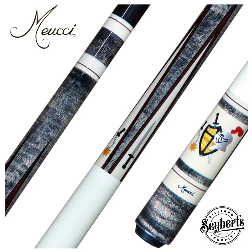 Meucci Hall Of Fame Medieval Pro Pool Cue with Carbon Shaft - HOF07C