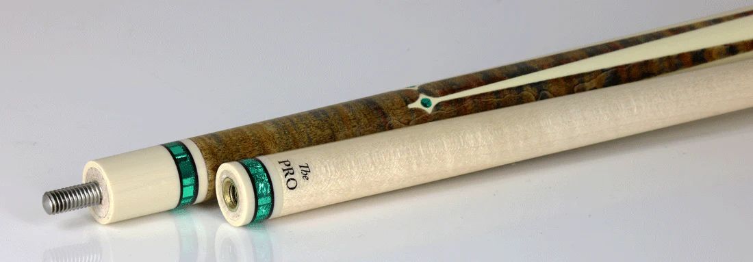 Meucci Hi Pro 3 Grey Wash Stained Pool Cue with Pro Shaft- HP03 - Image 4