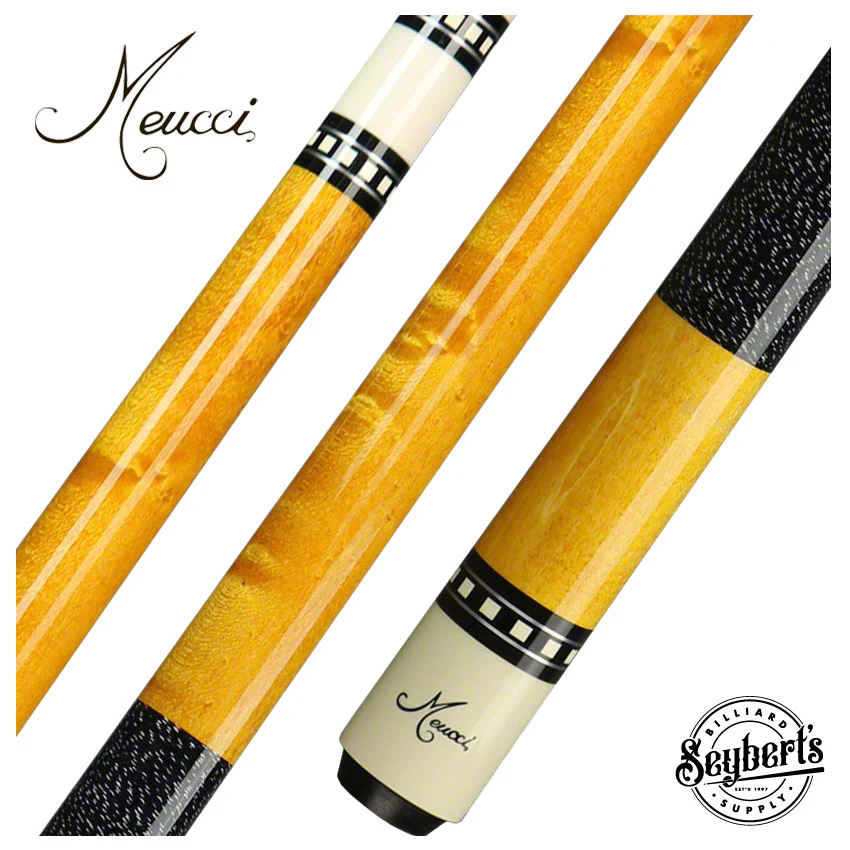 Meucci Honey Stained Maple Pool Cue - JSAPRO