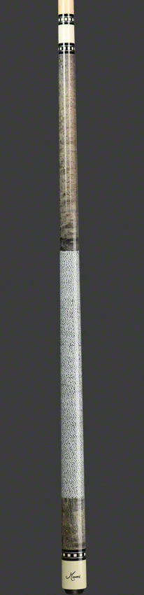 Meucci Grey Stained Maple Pool Cue with Pro Shaft - JSSPRO - Image 3