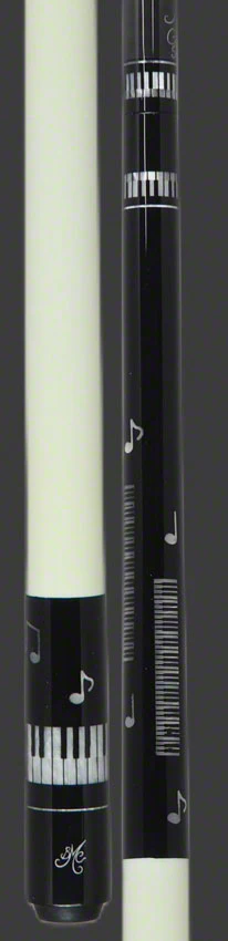 Meucci Pearl Piano Pool Cue with Carbon Shaft - MCPPCARBON - Image 3