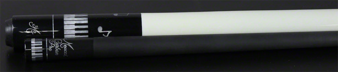 Meucci Pearl Piano Pool Cue with Carbon Shaft - MCPPCARBON - Image 6