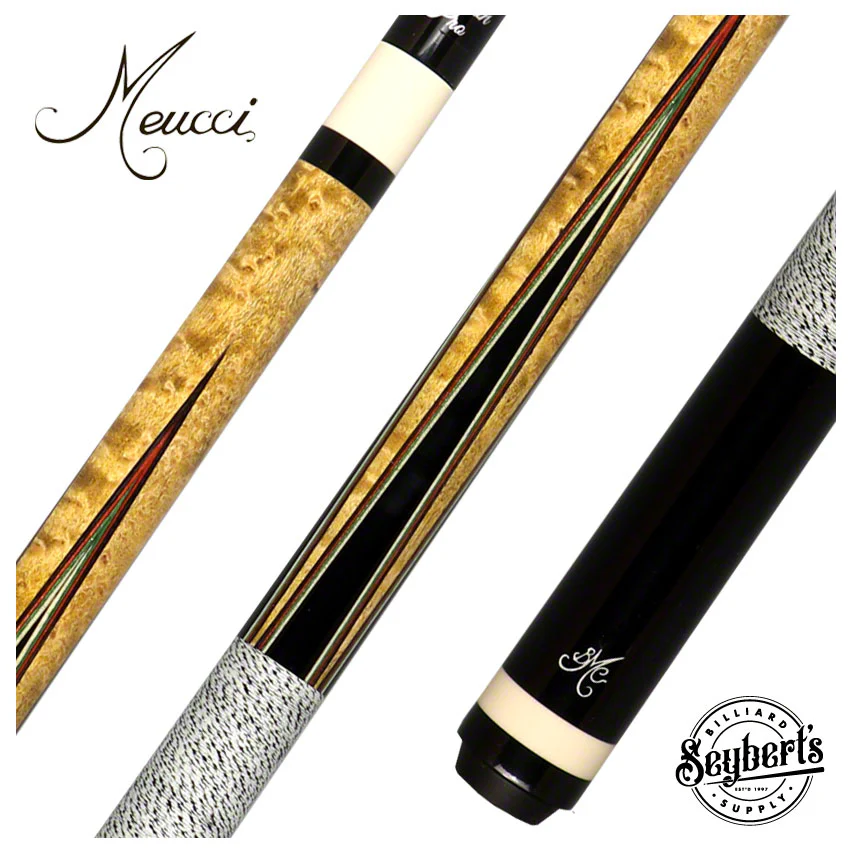 Meucci BMC Pro Series 3 Cue with Carbon Pro Shaft - BMCPRO3C