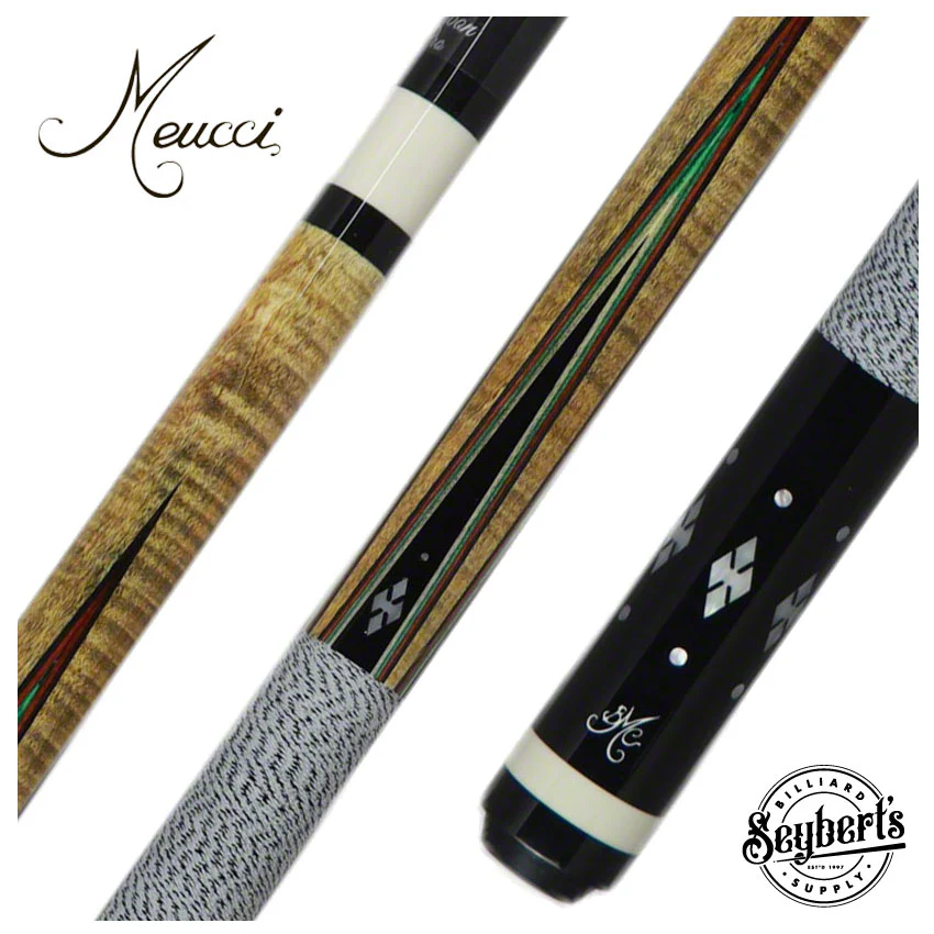 Meucci Pro Series 5 Pool Cue with Carbon Shaft - BMCPRO5C