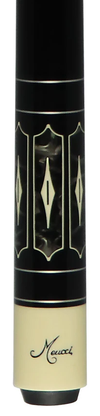 Meucci Starlight 1 Maple with Black Points Pool Cue with Pro Shaft - SL-1 - Image 2