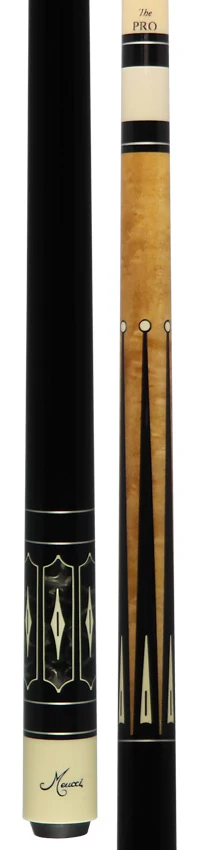 Meucci Starlight 1 Maple with Black Points Pool Cue with Pro Shaft - SL-1 - Image 5