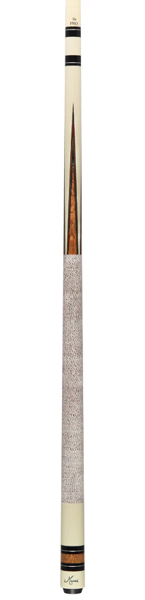 Meucci Ultra Piston 1 Imitation Ivory and Tulipwood Points Pool Cue with Pro Shaft - UP-1 - Image 6