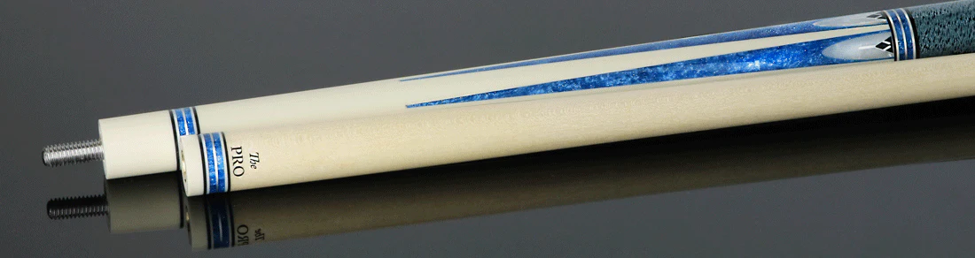 Meucci Ultra Piston 3 German Elforyn and Metallic Blue Points Pool Cue with Pro Shaft - UP-3 - Image 4