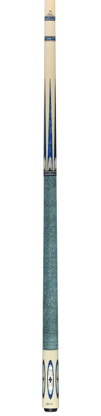 Meucci Ultra Piston 3 German Elforyn and Metallic Blue Points Pool Cue with Pro Shaft - UP-3 - Image 6