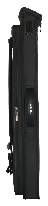 Mirai 3x5 Black Hybrid Soft Pool Cue Case - Image 3