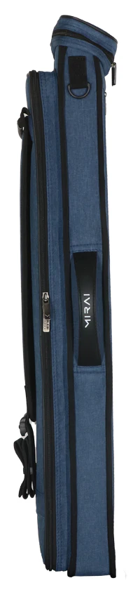 Mirai 3x5 Blue Hybrid Soft Pool Cue Case - Image 3