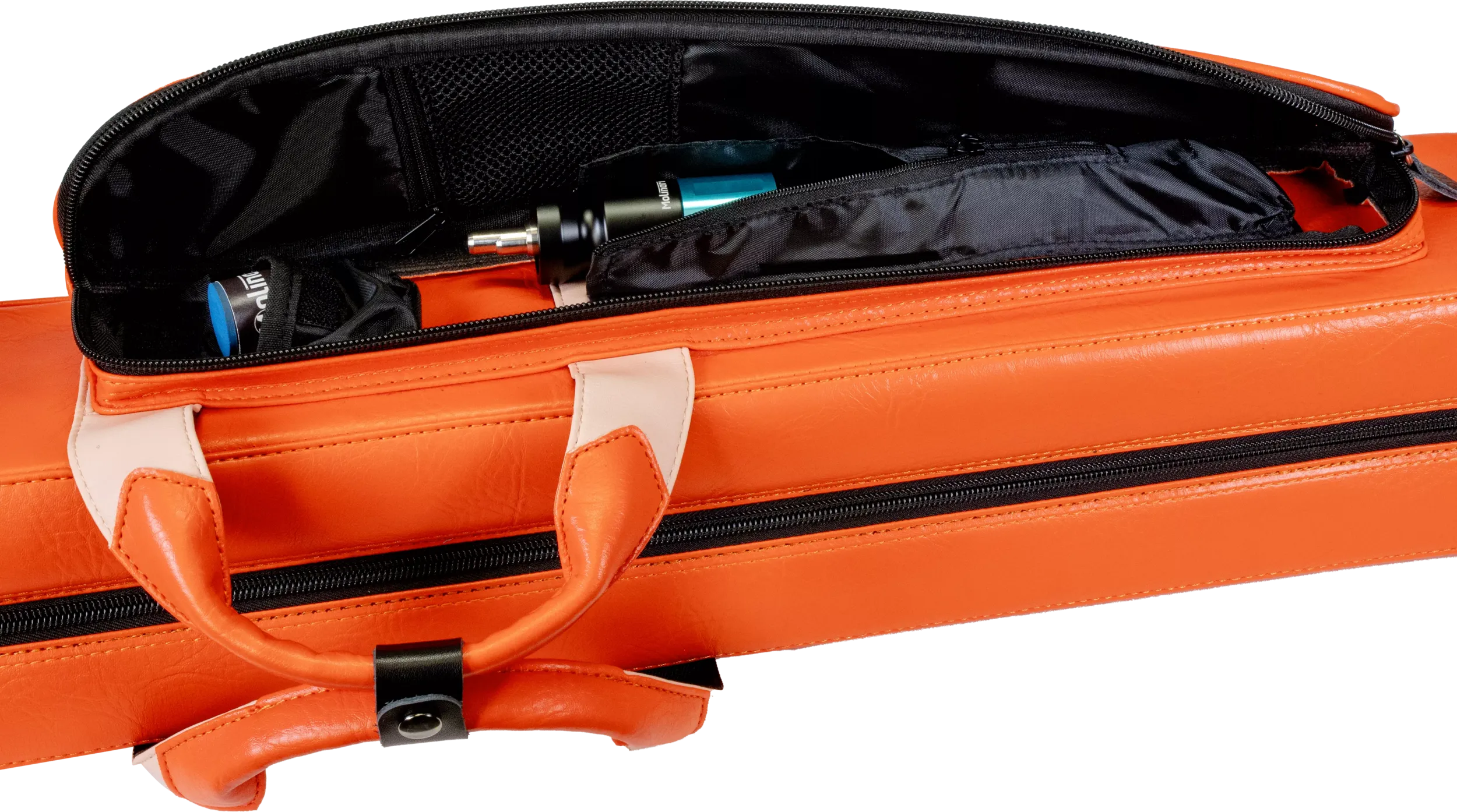 Molinari Flat Butterfly 2x4 Soft Case - Orange / Light Pink - Image 14