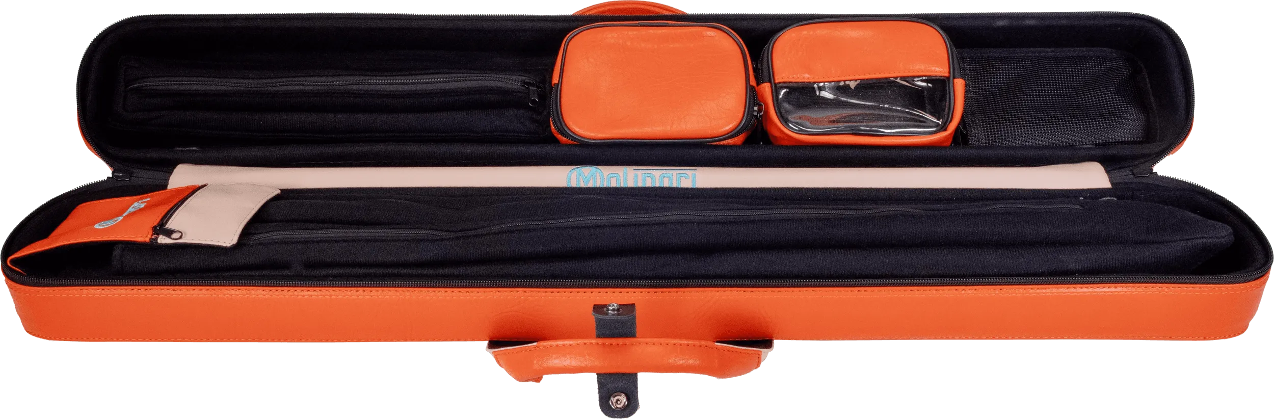 Molinari Flat Butterfly 2x4 Soft Case - Orange / Light Pink - Image 6